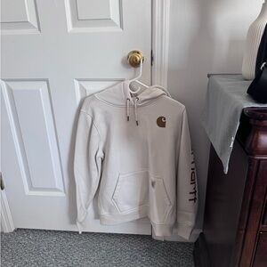 Carhartt Men's Off-White Hoodie